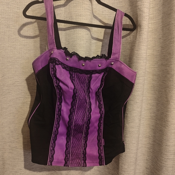 Tripp Cotton Corset - Picture 1 of 7